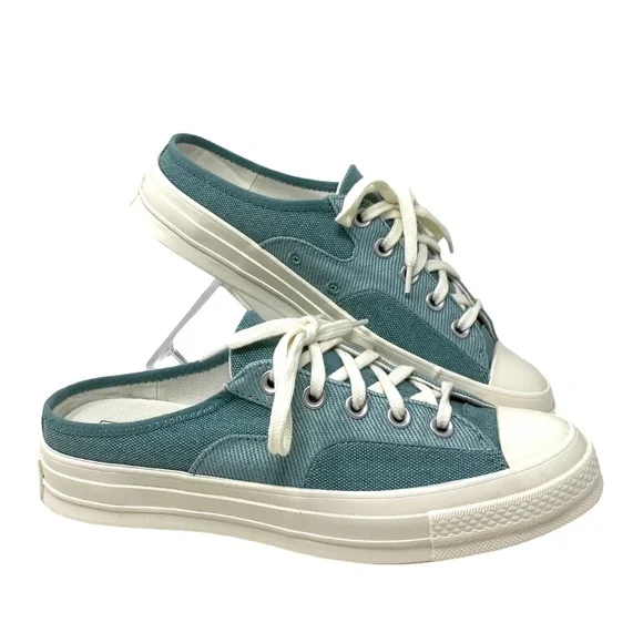 Converse Chuck 70 Mule Slip Shoes Canvas Green Men’s Size Sneakers A00540C - Picture 2 of 9